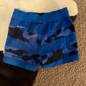 Boys Columbia Camo Swim Trunks